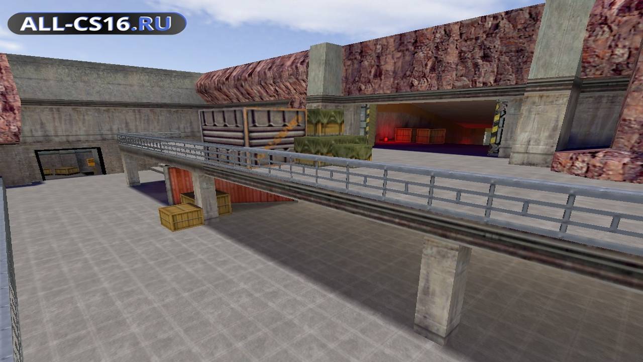 Карта «de_atomic» для CS 1.6 для CS 1.6