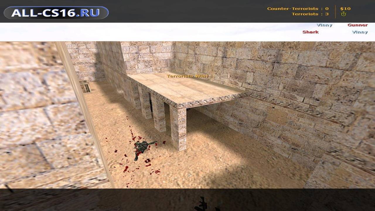 Карта «de_avalar» для CS 1.6 для CS 1.6