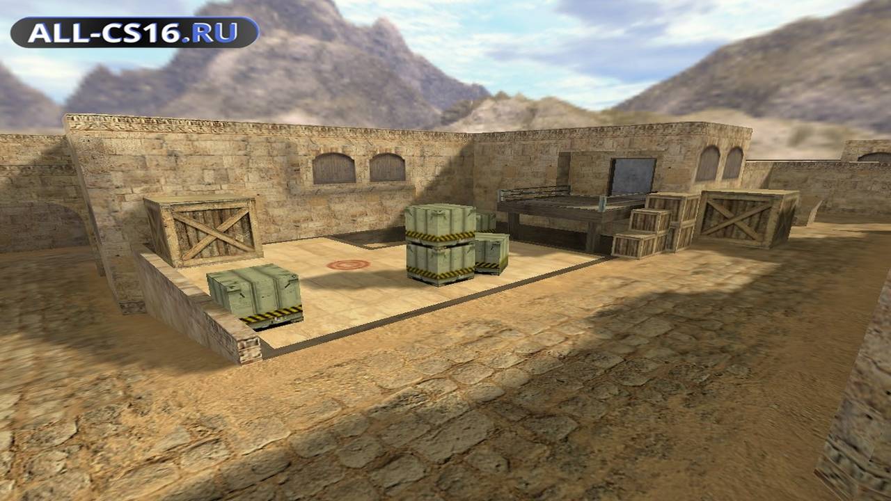 Карта «de_avangard» для CS 1.6 для CS 1.6