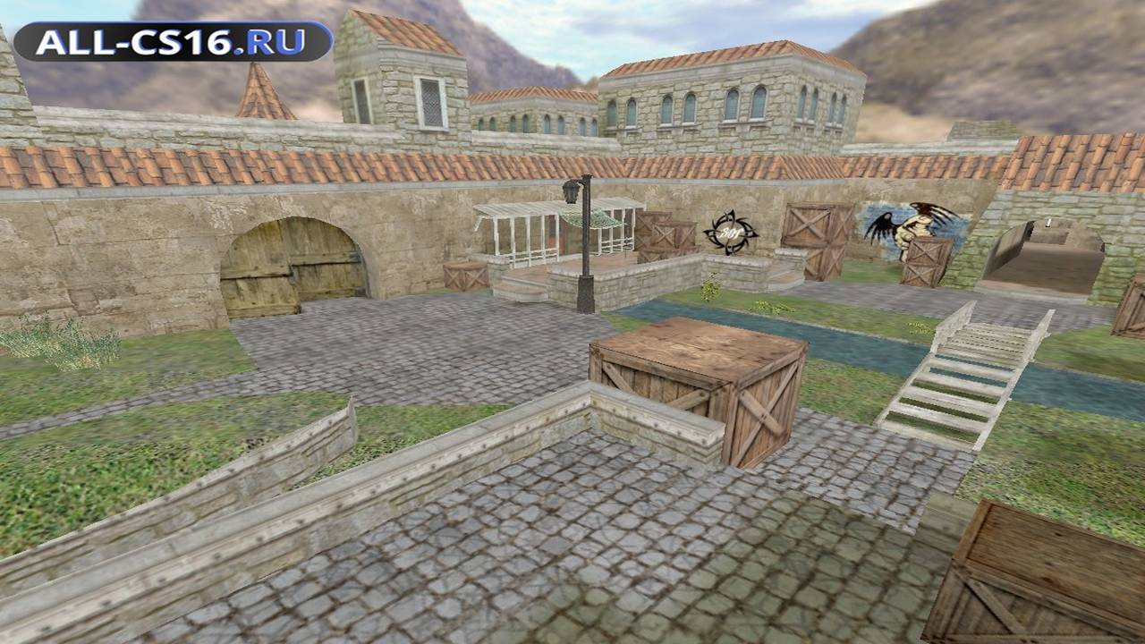 Карта «de_azara_final» для CS 1.6 для CS 1.6