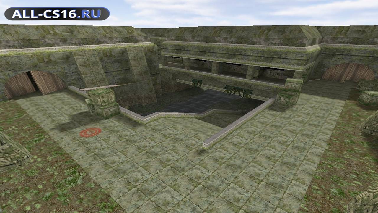 Карта «de_aztec_1337» для CS 1.6 для CS 1.6