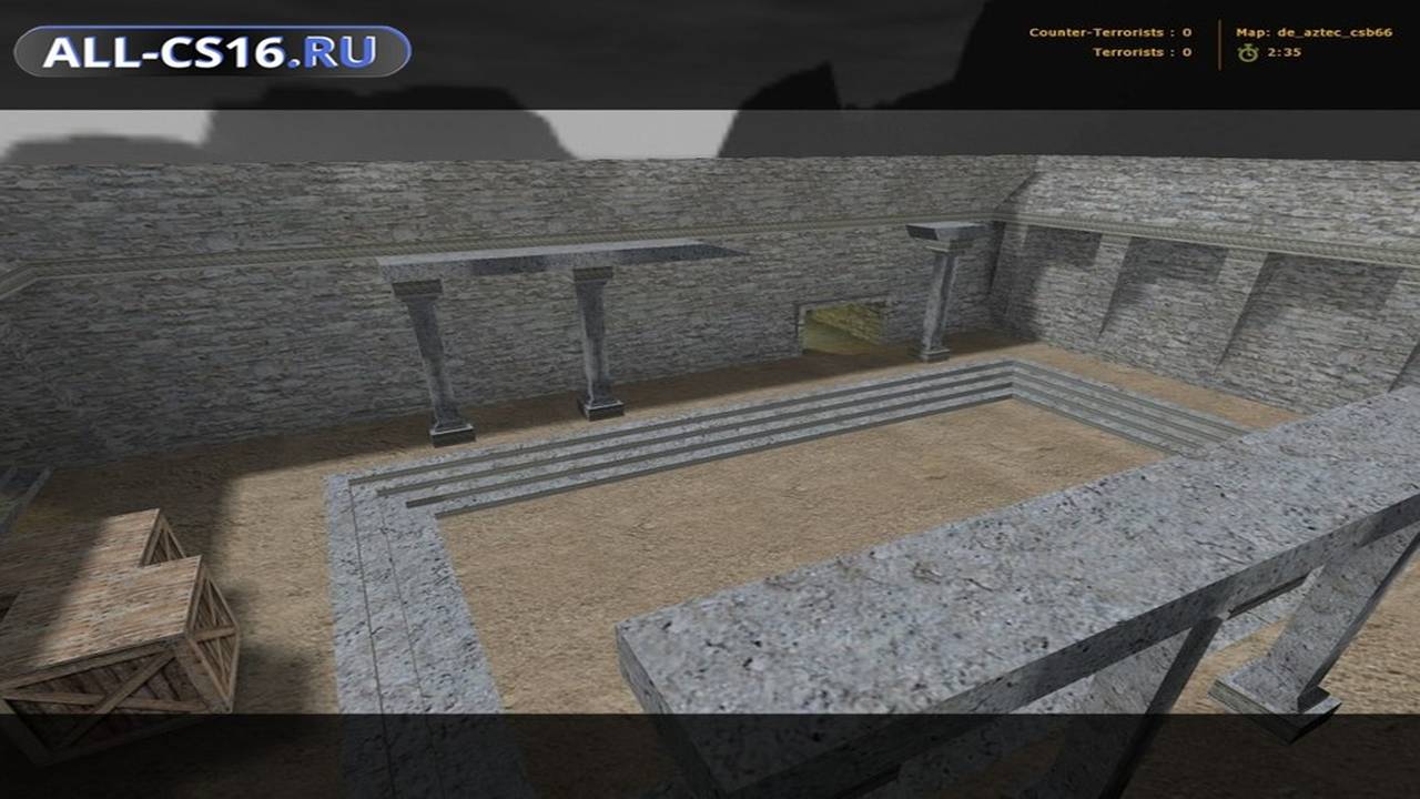 Карта «de_aztec_csb66» для CS 1.6 для CS 1.6