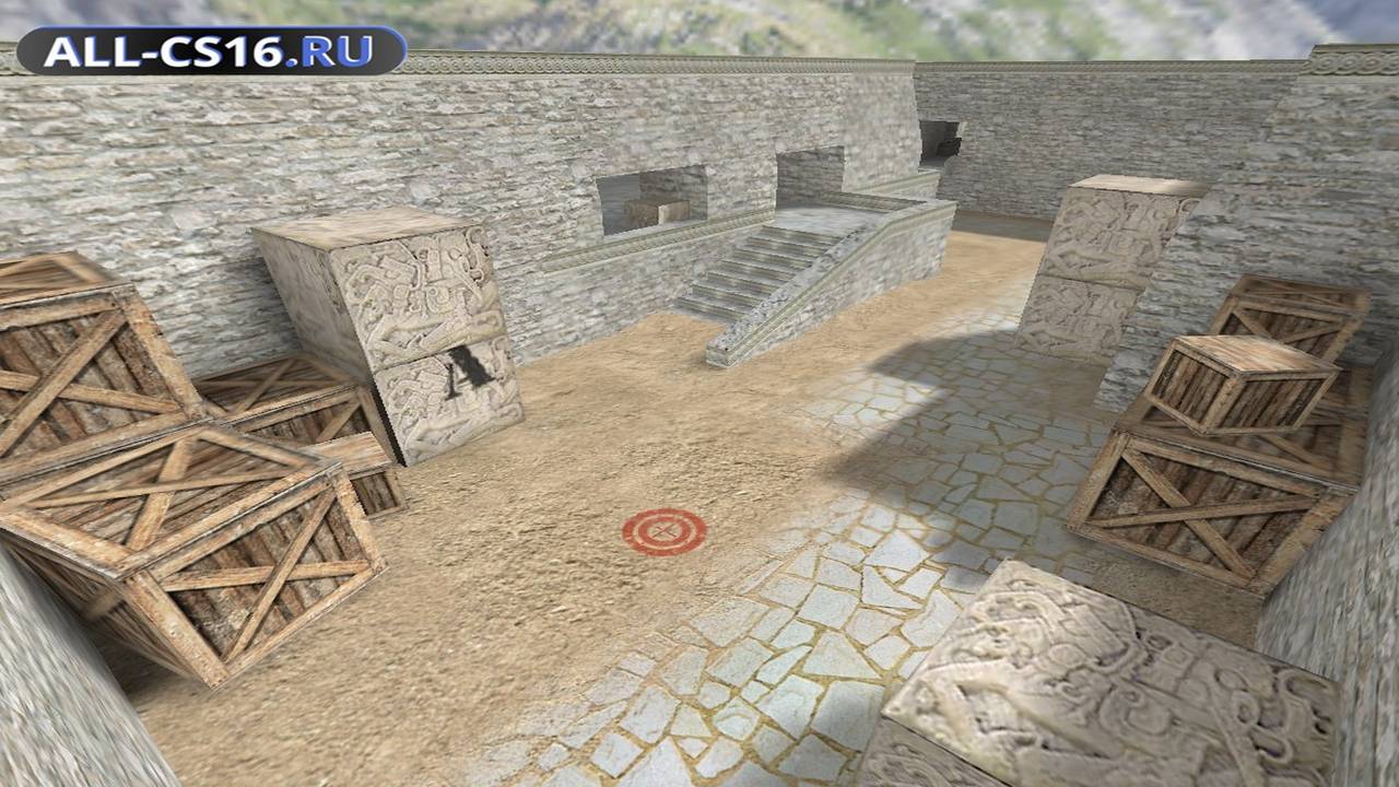 Карта «de_aztec_curse» для CS 1.6 для CS 1.6