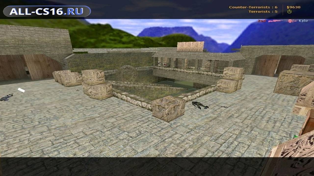 Карта «de_aztec_esp_2013» для CS 1.6 для CS 1.6