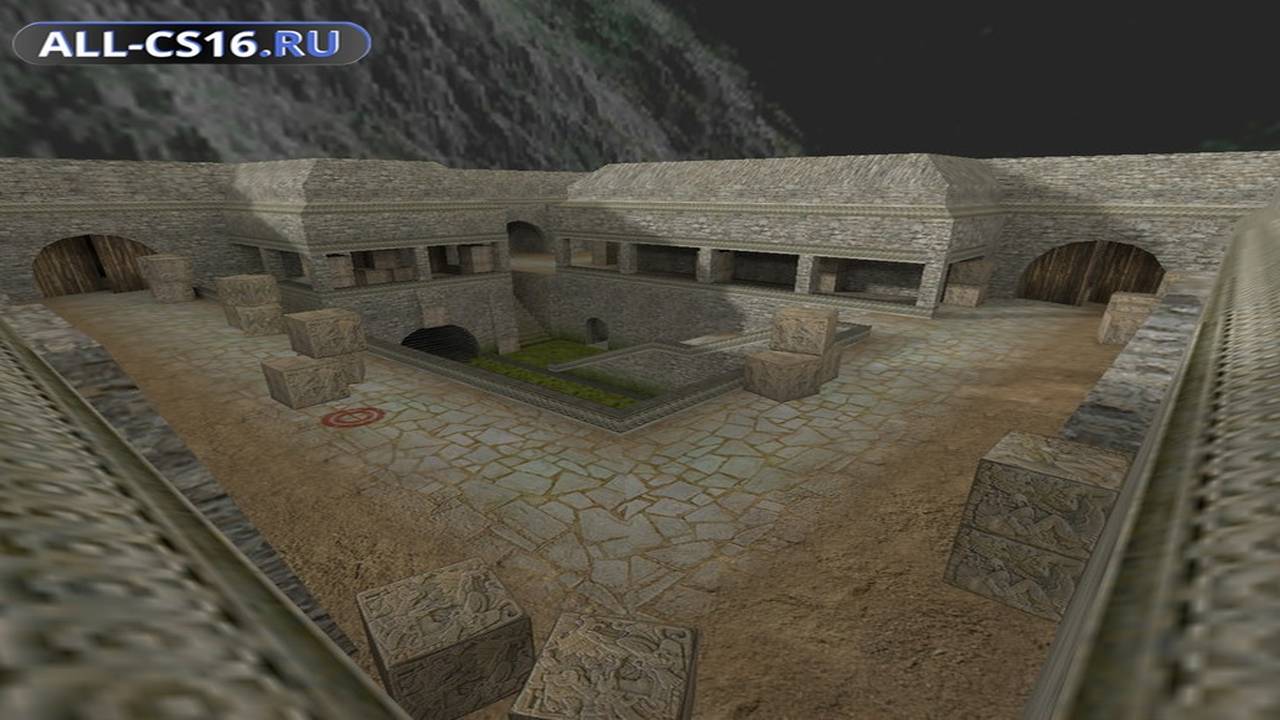 Карта «de_aztec_fal» для CS 1.6 для CS 1.6