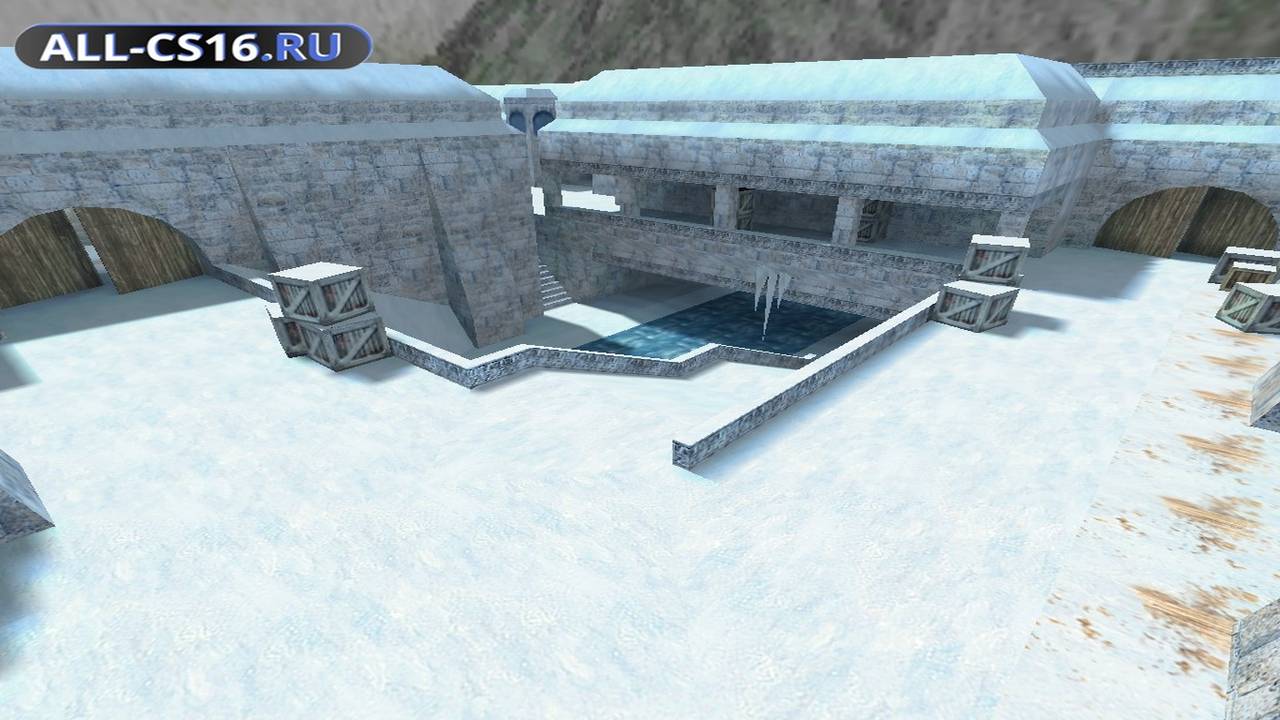 Карта «de_aztec_ice» для CS 1.6 для CS 1.6