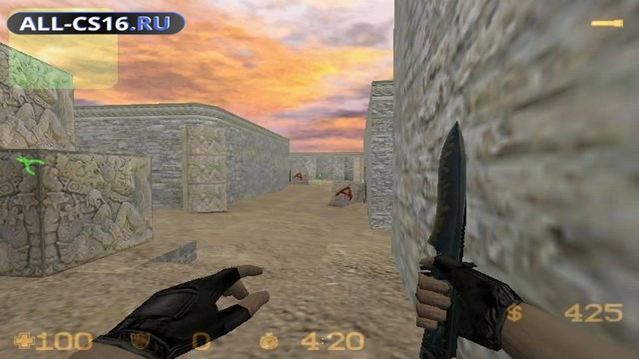 Карта «de_aztec_mini_new» для CS 1.6 для CS 1.6
