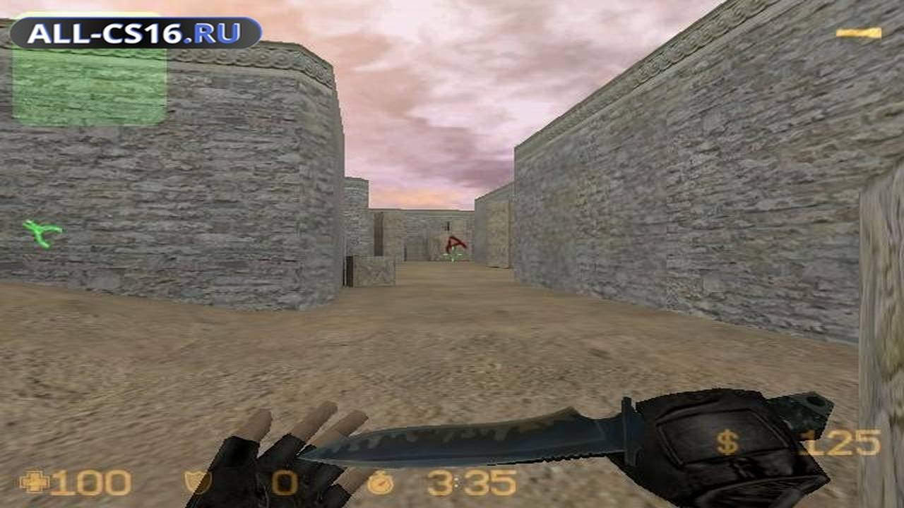 Карта «de_aztec_mini_new2» для CS 1.6 для CS 1.6