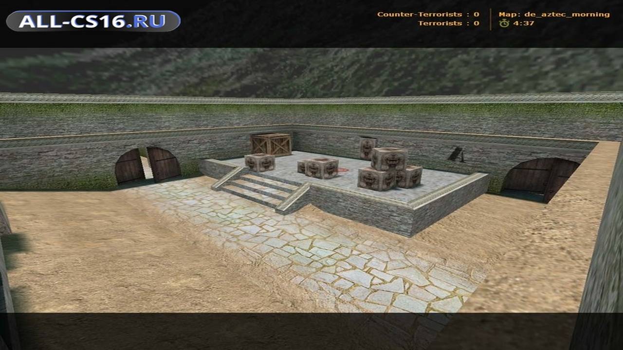Карта «de_aztec_morning» для CS 1.6 для CS 1.6