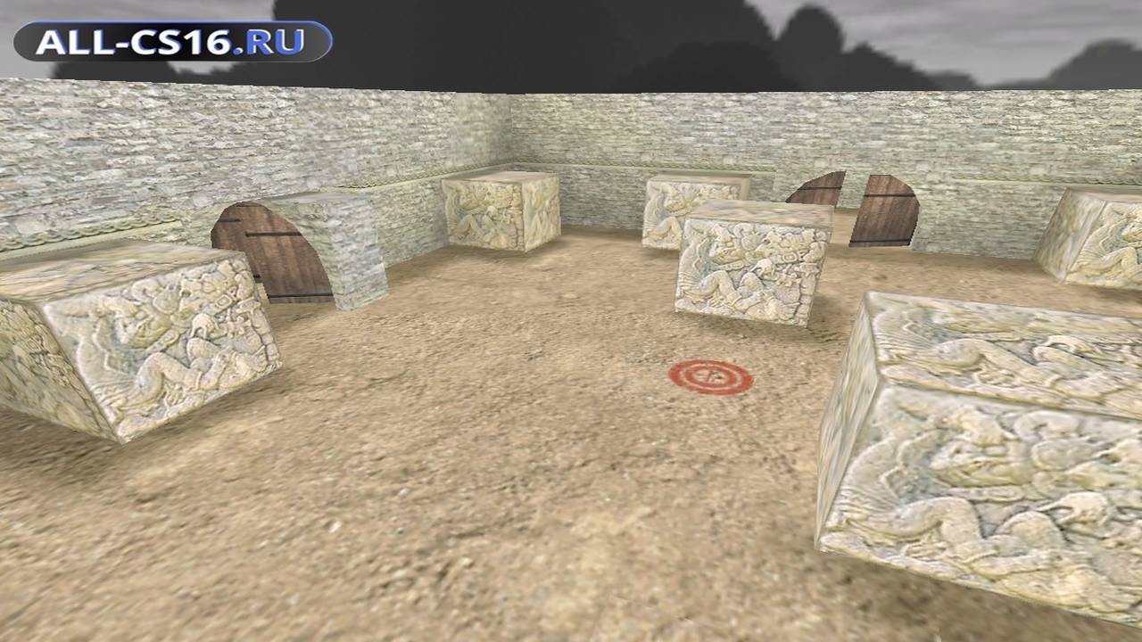 Карта «de_aztec_new» для CS 1.6 для CS 1.6