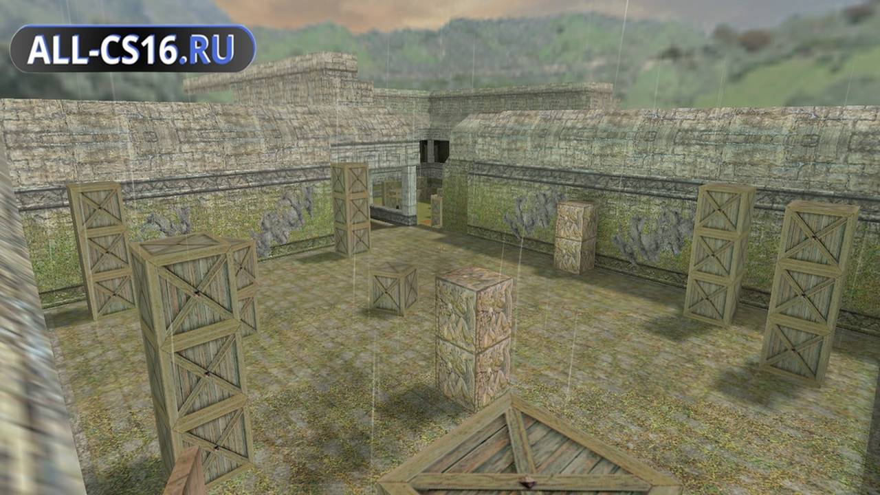 Карта «de_aztekerna» для CS 1.6 для CS 1.6