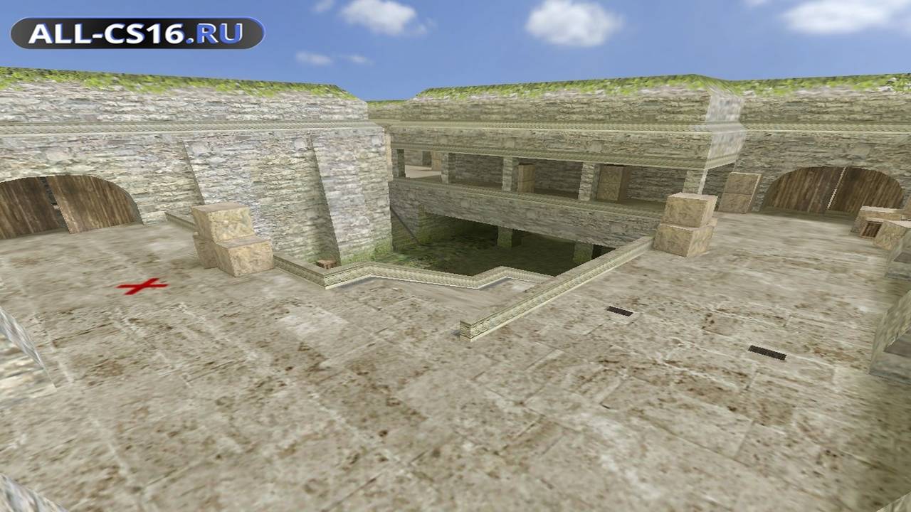 Карта «de_azteq» для CS 1.6 для CS 1.6
