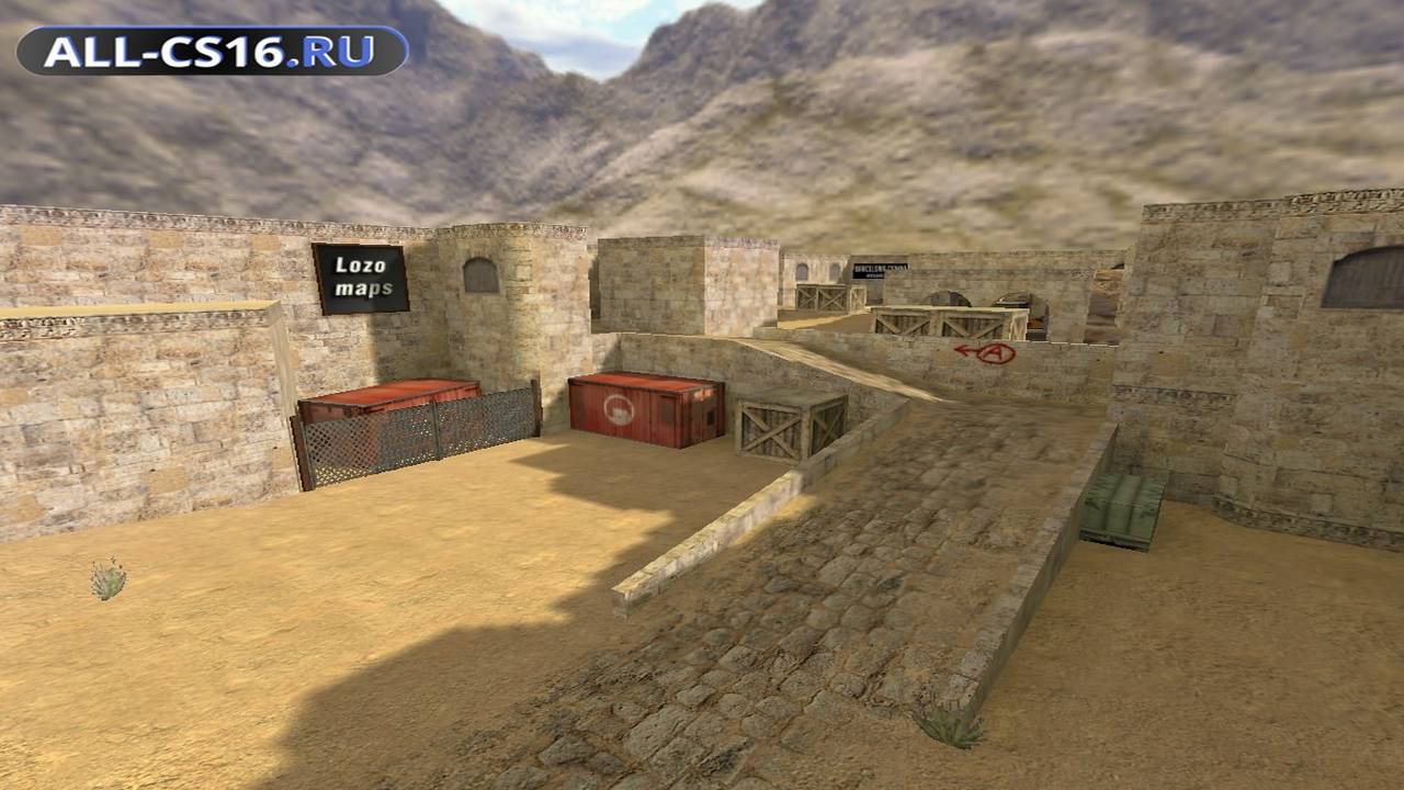 Карта «de_barcelona» для CS 1.6 для CS 1.6