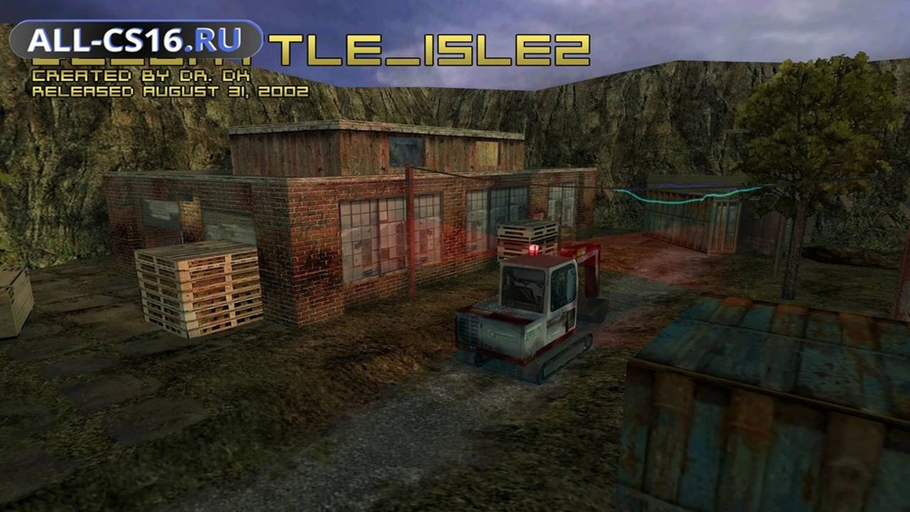 Карта «de_battle_isle2» для CS 1.6 для CS 1.6