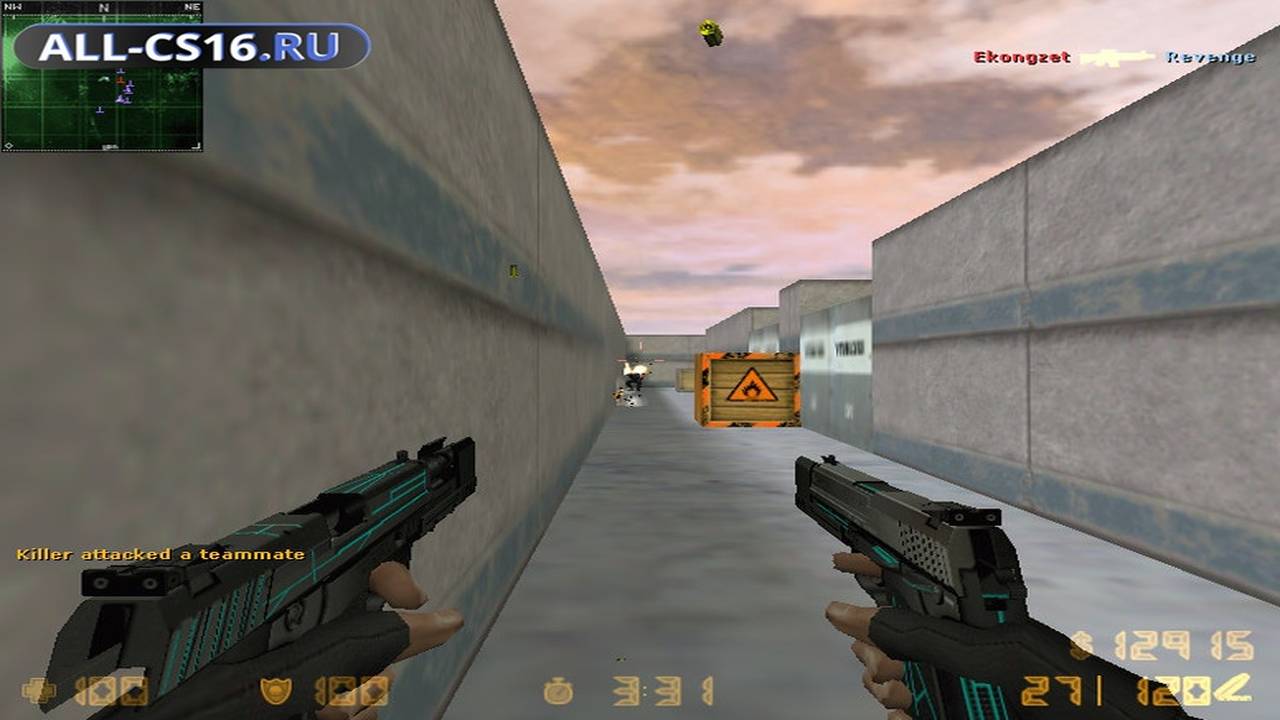 Карта «de_battleground» для CS 1.6 для CS 1.6