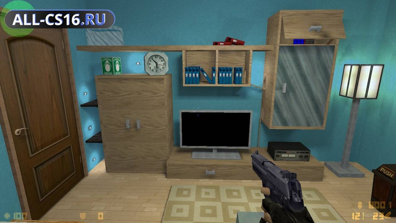 Карта «de_bedroom_rats» для CS 1.6 для CS 1.6