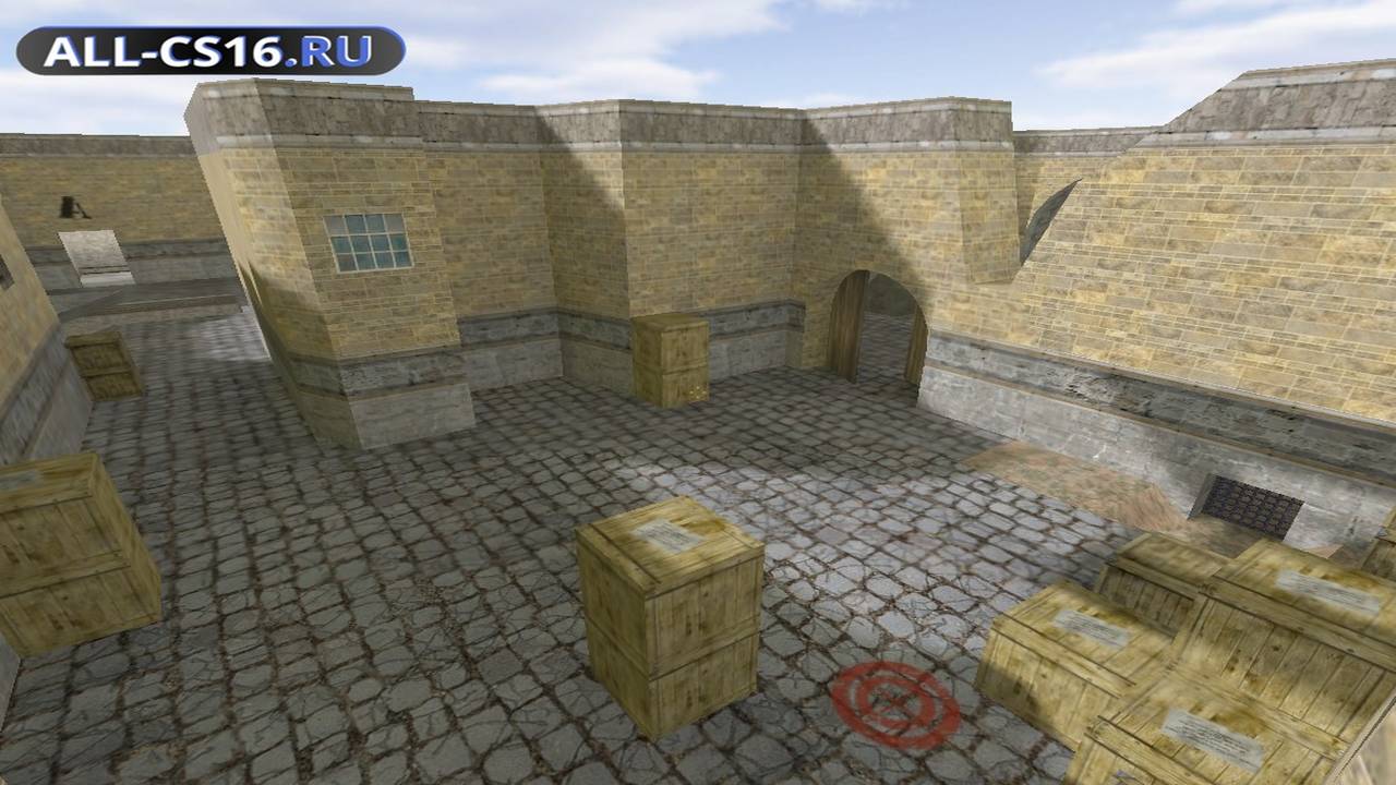 Карта «de_berzerker» для CS 1.6 для CS 1.6