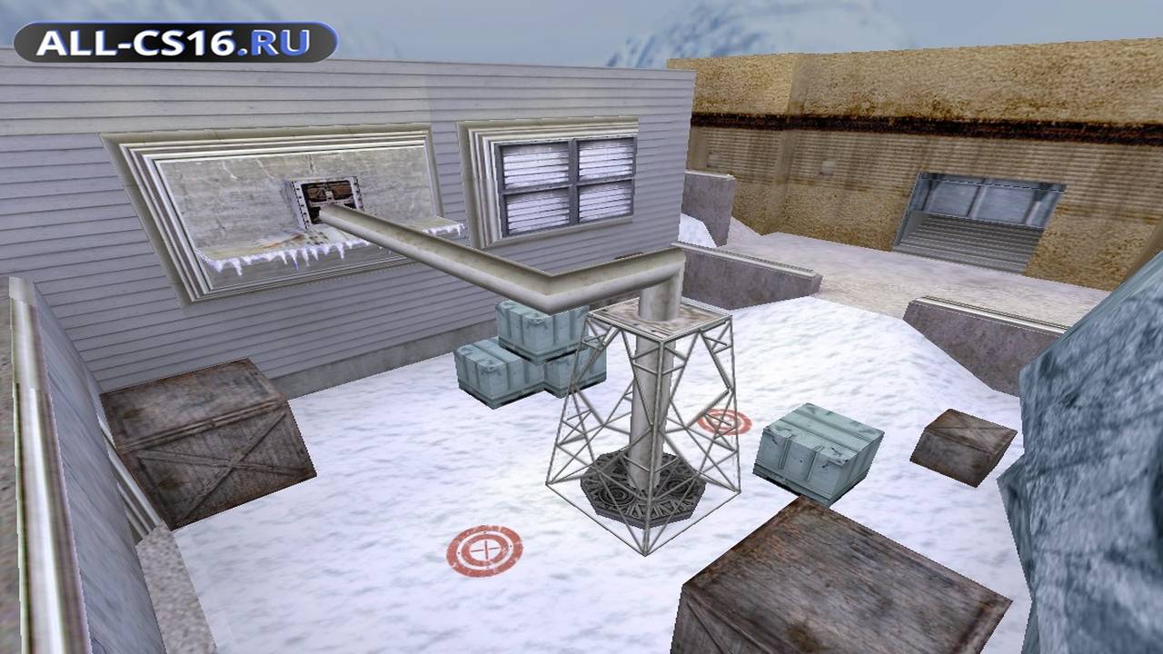 Карта «de_blackcold» для CS 1.6 для CS 1.6