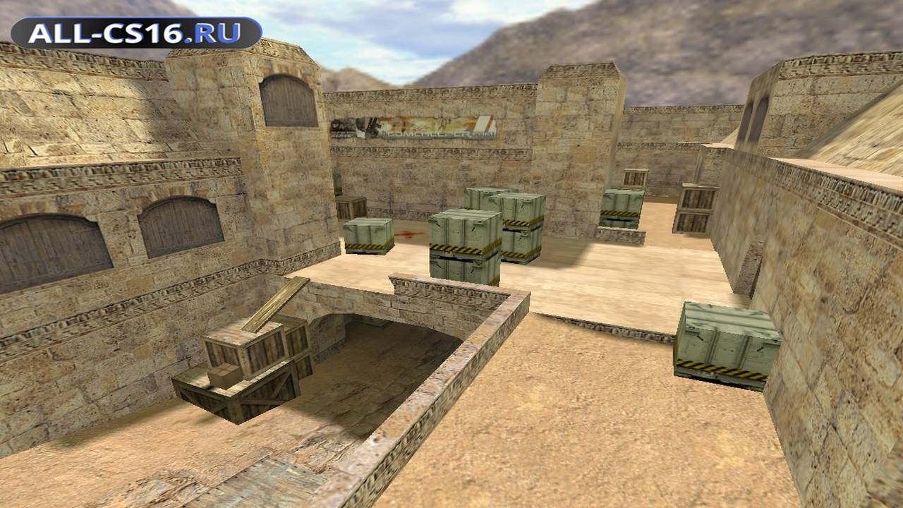Карта «de_blackdust» для CS 1.6 для CS 1.6