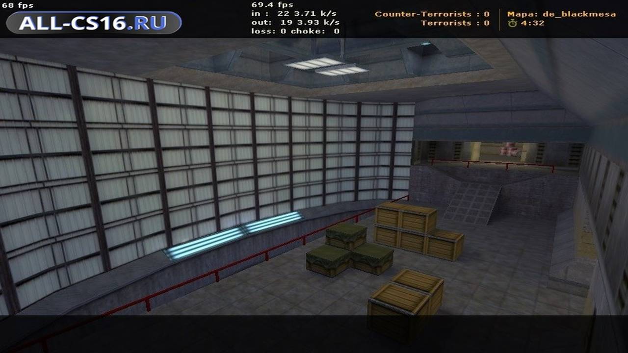 Карта «de_blackmesa» для CS 1.6 для CS 1.6