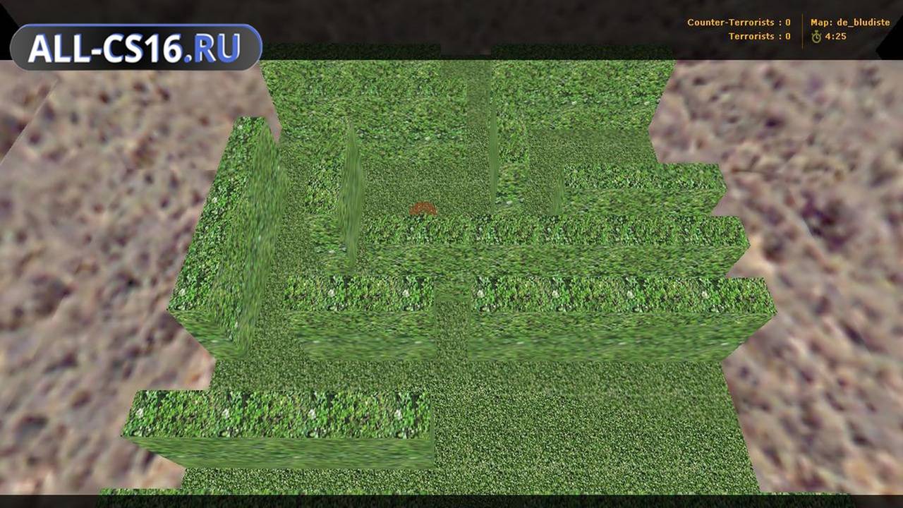 Карта «de_bludiste» для CS 1.6 для CS 1.6