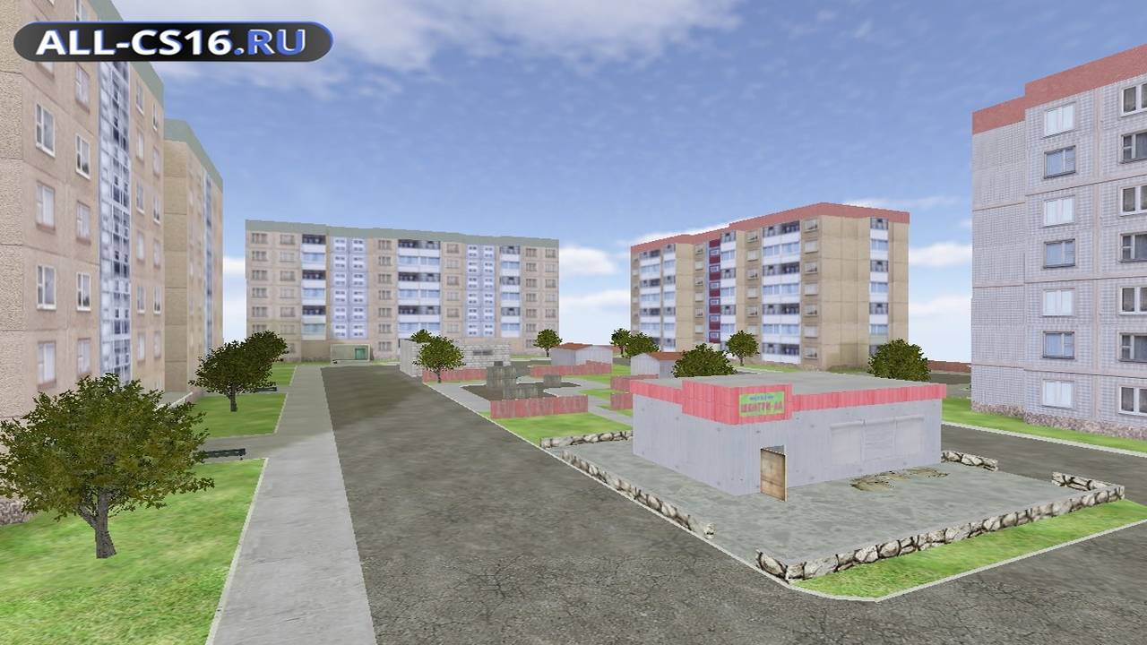 Карта «de_borovlyane» для CS 1.6 для CS 1.6