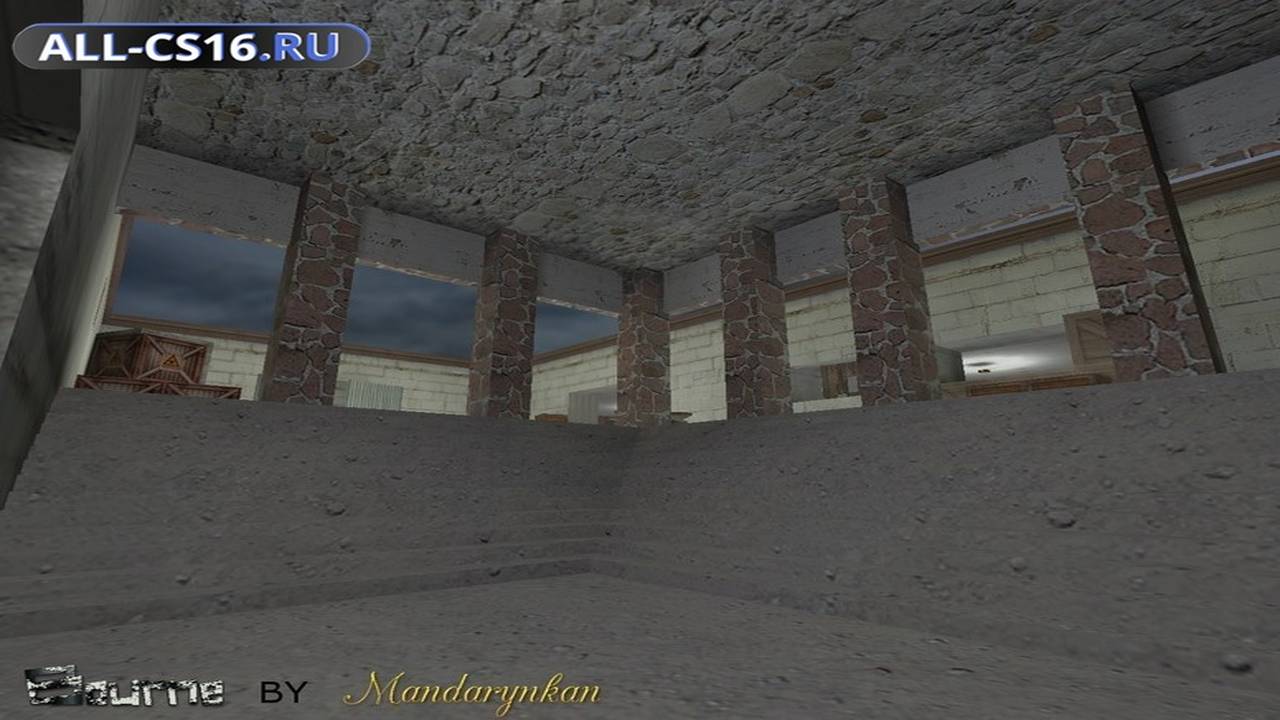 Карта «de_bourne» для CS 1.6 для CS 1.6