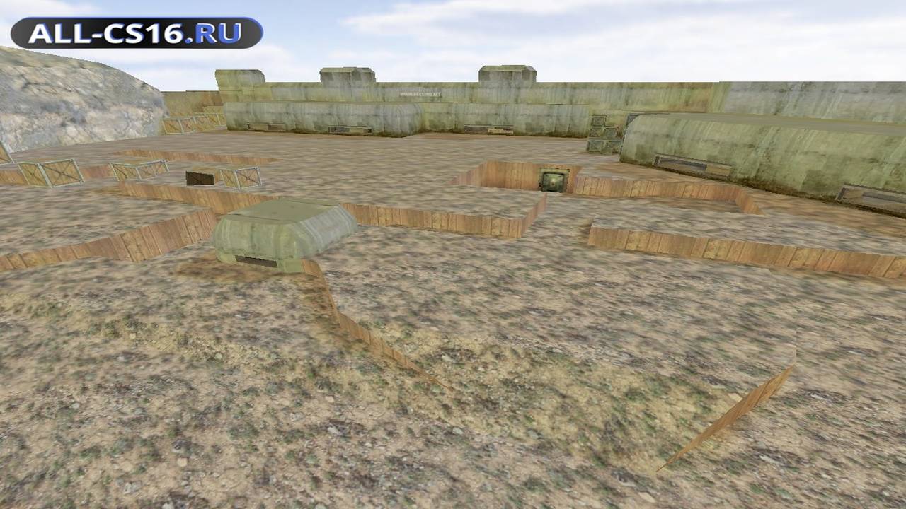Карта «de_bunker2_ru» для CS 1.6 для CS 1.6