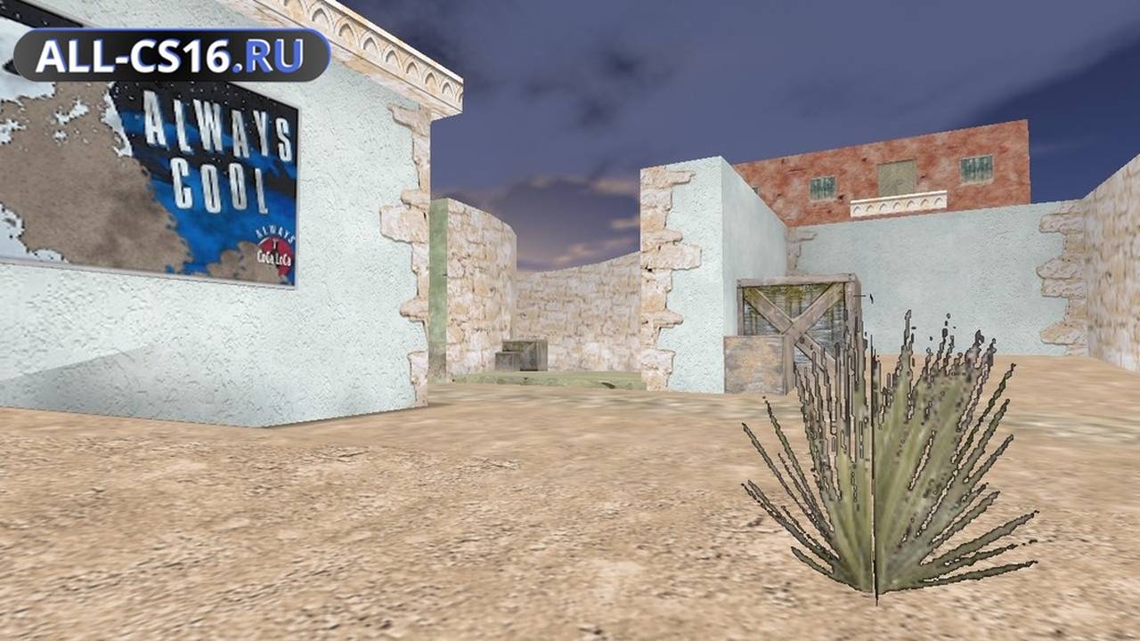 Карта «de_caribica» для CS 1.6 для CS 1.6