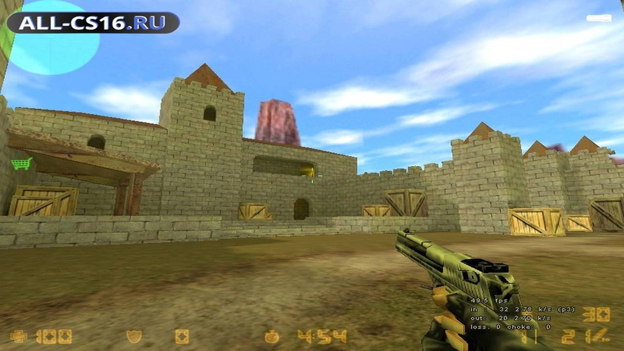 Карта «de_castillo» для CS 1.6 для CS 1.6