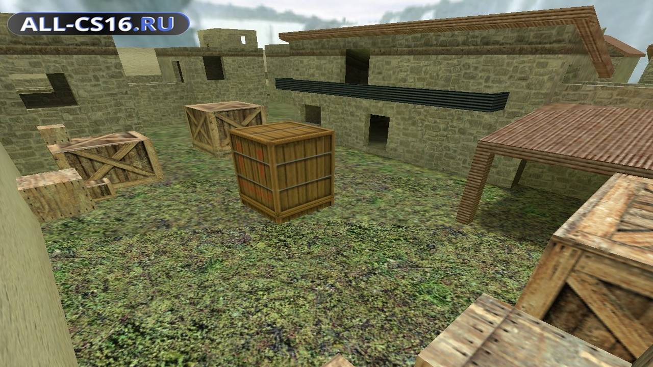Карта «de_castle» для CS 1.6 для CS 1.6