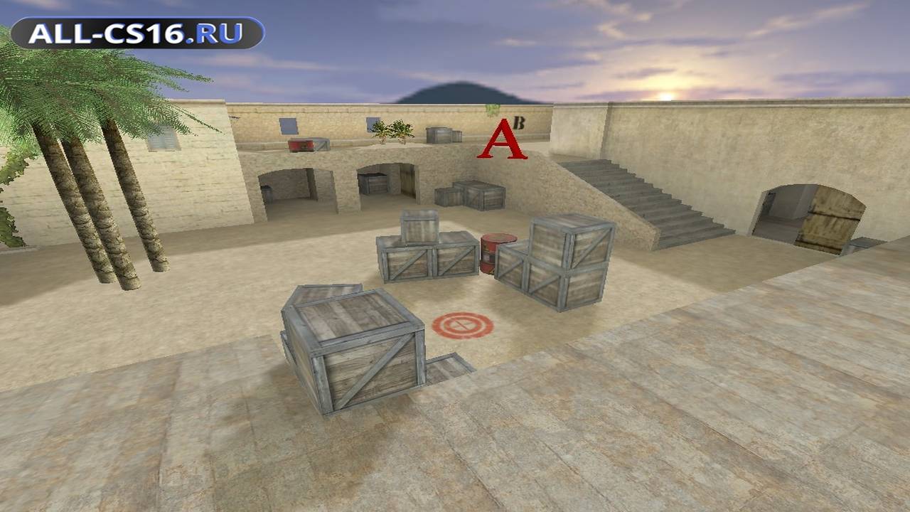 Карта «de_catalane» для CS 1.6 для CS 1.6
