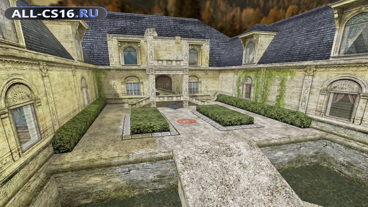 Карта «de_chateau_cz» для CS 1.6 для CS 1.6