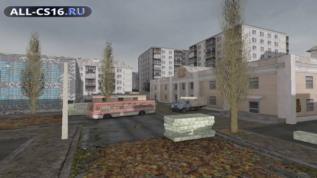 Карта «de_chernobyl» для CS 1.6 для CS 1.6