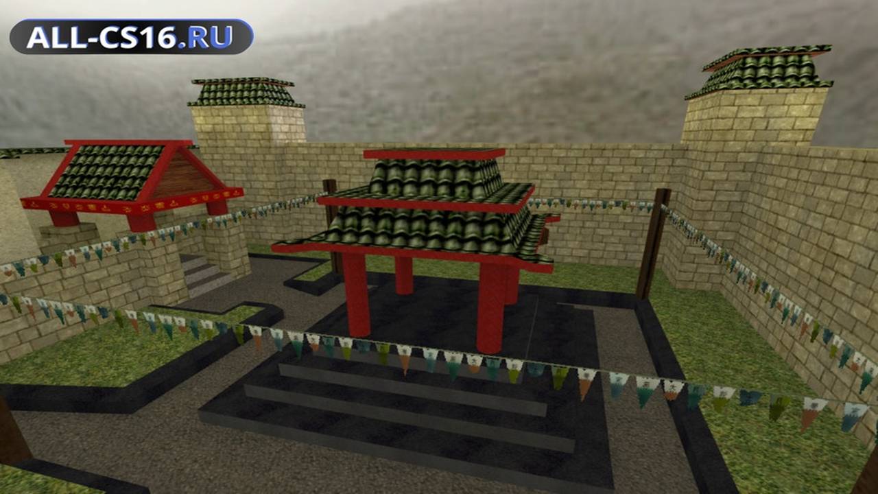 Карта «de_china» для CS 1.6 для CS 1.6
