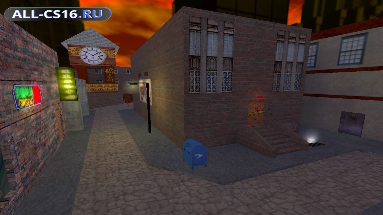 Карта «de_chinatown» для CS 1.6 для CS 1.6