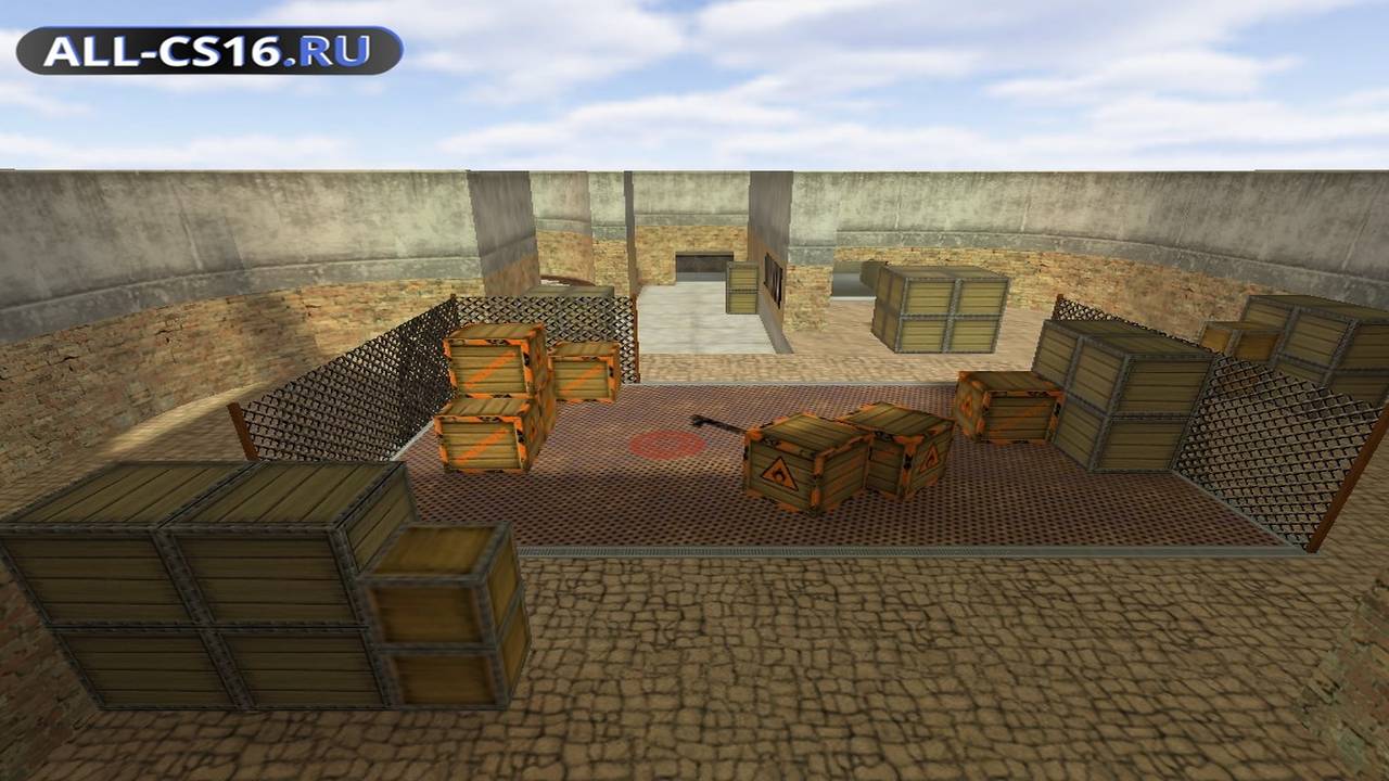 Карта «de_clan2_fire» для CS 1.6 для CS 1.6