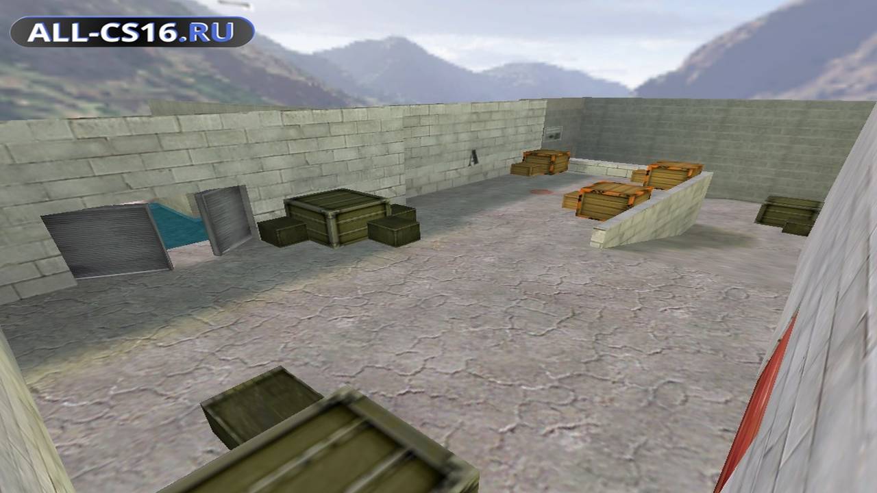 Карта «de_cliff» для CS 1.6 для CS 1.6