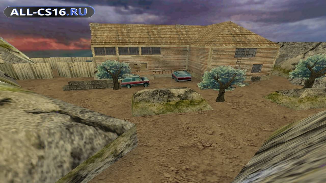 Карта «de_cliffcabin» для CS 1.6 для CS 1.6