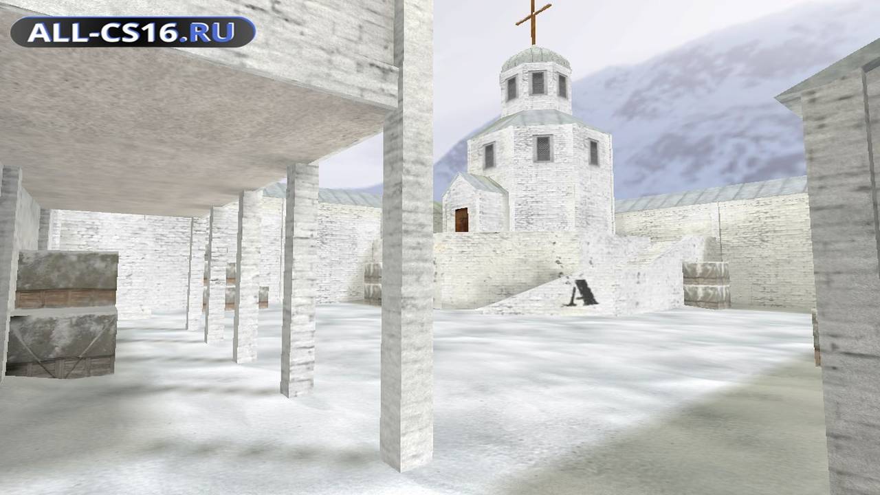 Карта «de_cloister» для CS 1.6 для CS 1.6