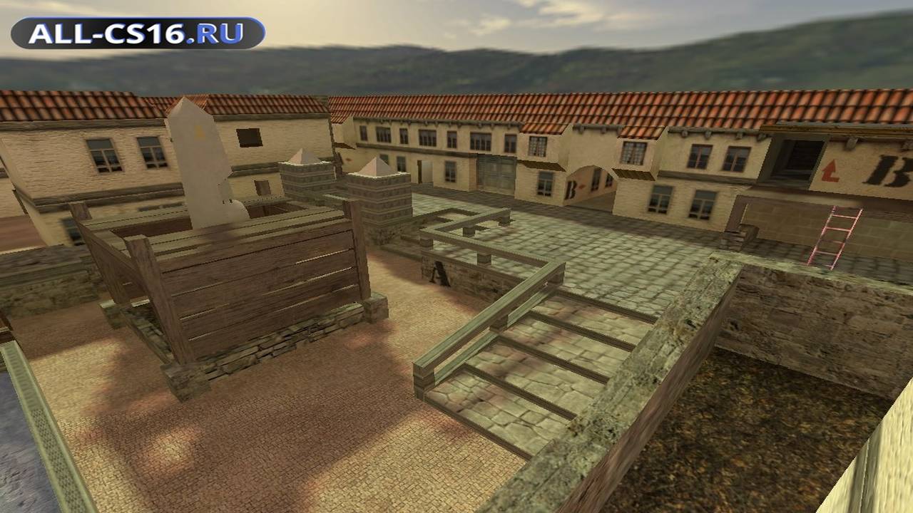 Карта «de_cof_plaza» для CS 1.6 для CS 1.6