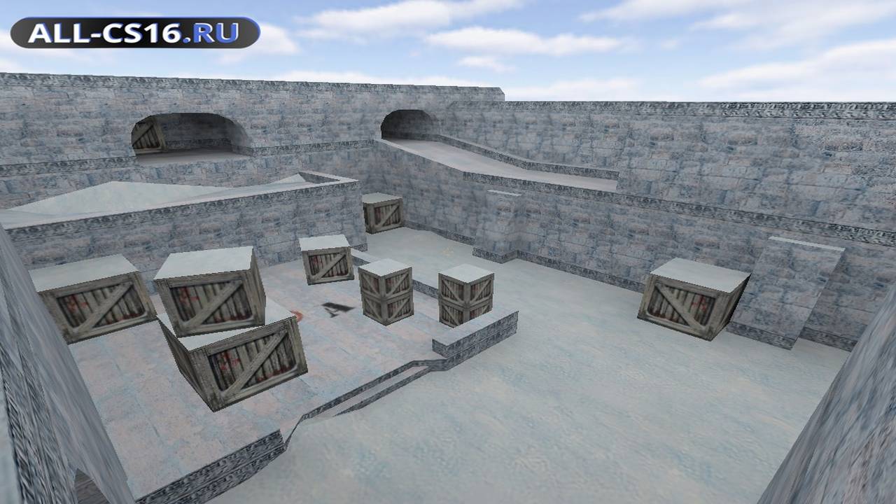 Карта «de_cold» для CS 1.6 для CS 1.6