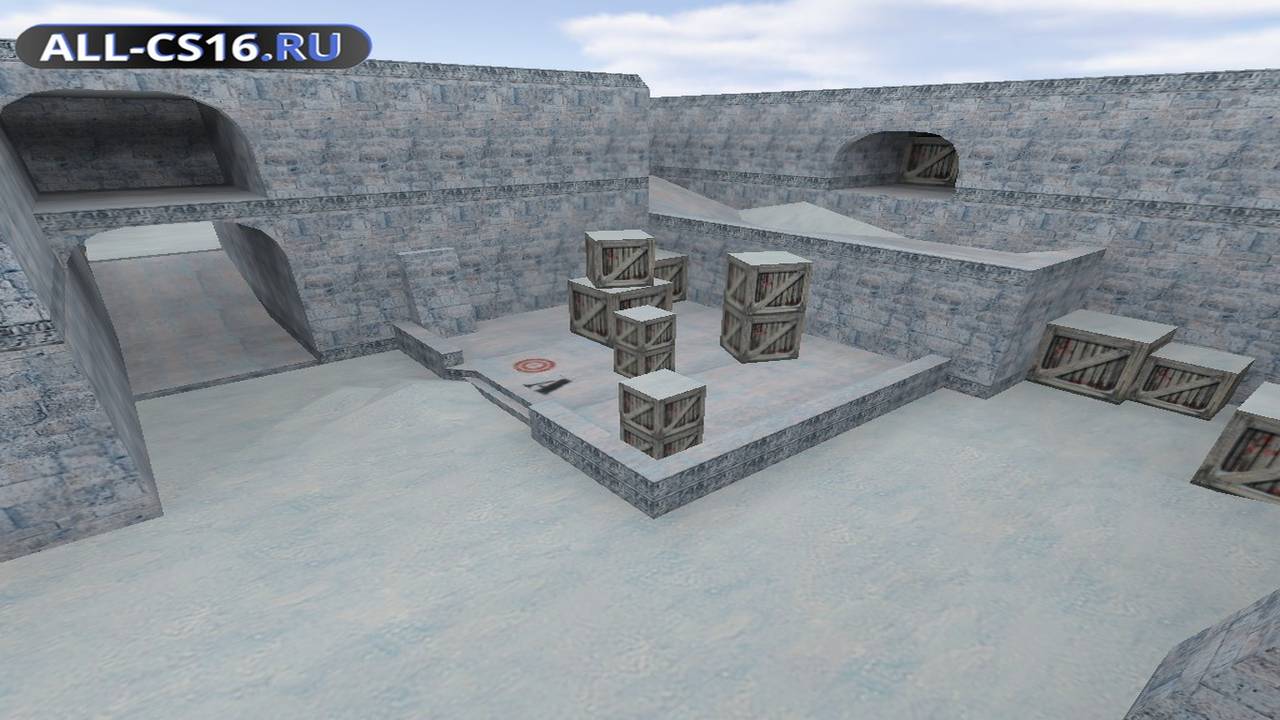 Карта «de_cold_day» для CS 1.6 для CS 1.6