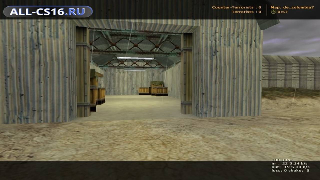 Карта «de_colombia» для CS 1.6 для CS 1.6
