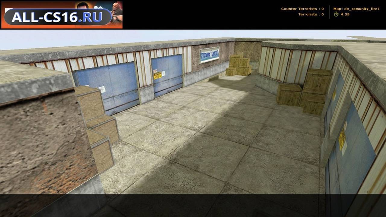 Карта «de_comunity_fire1» для CS 1.6 для CS 1.6