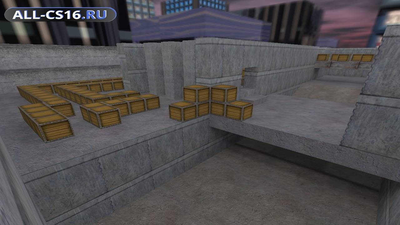 Карта «de_concrete» для CS 1.6 для CS 1.6