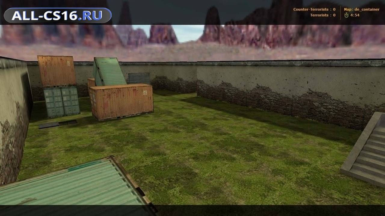 Карта «de_container» для CS 1.6 для CS 1.6