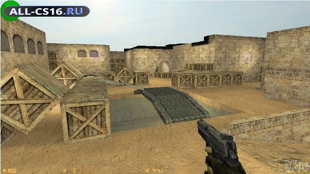 Карта «de_crazydust2» для CS 1.6 для CS 1.6