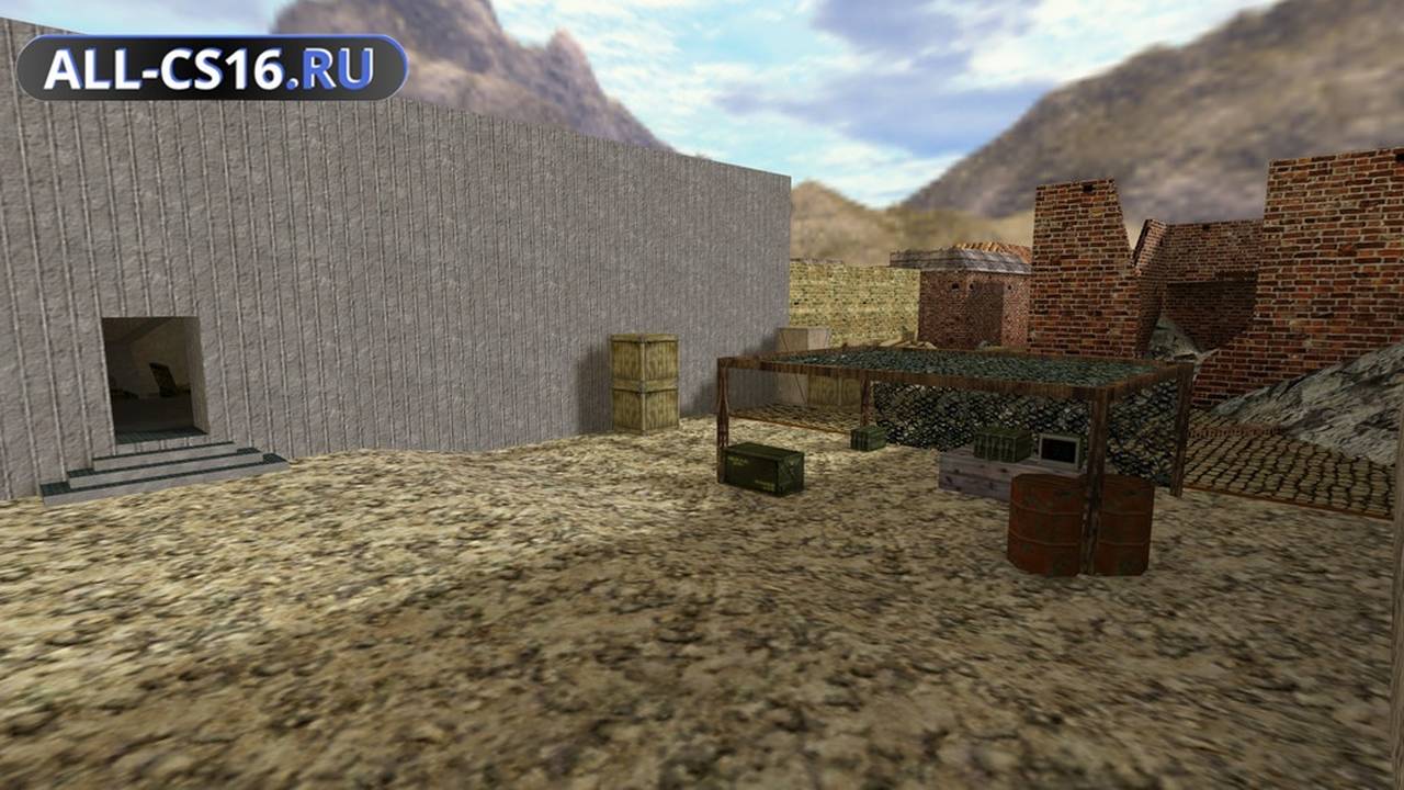 Карта «de_crazytank» для CS 1.6 для CS 1.6