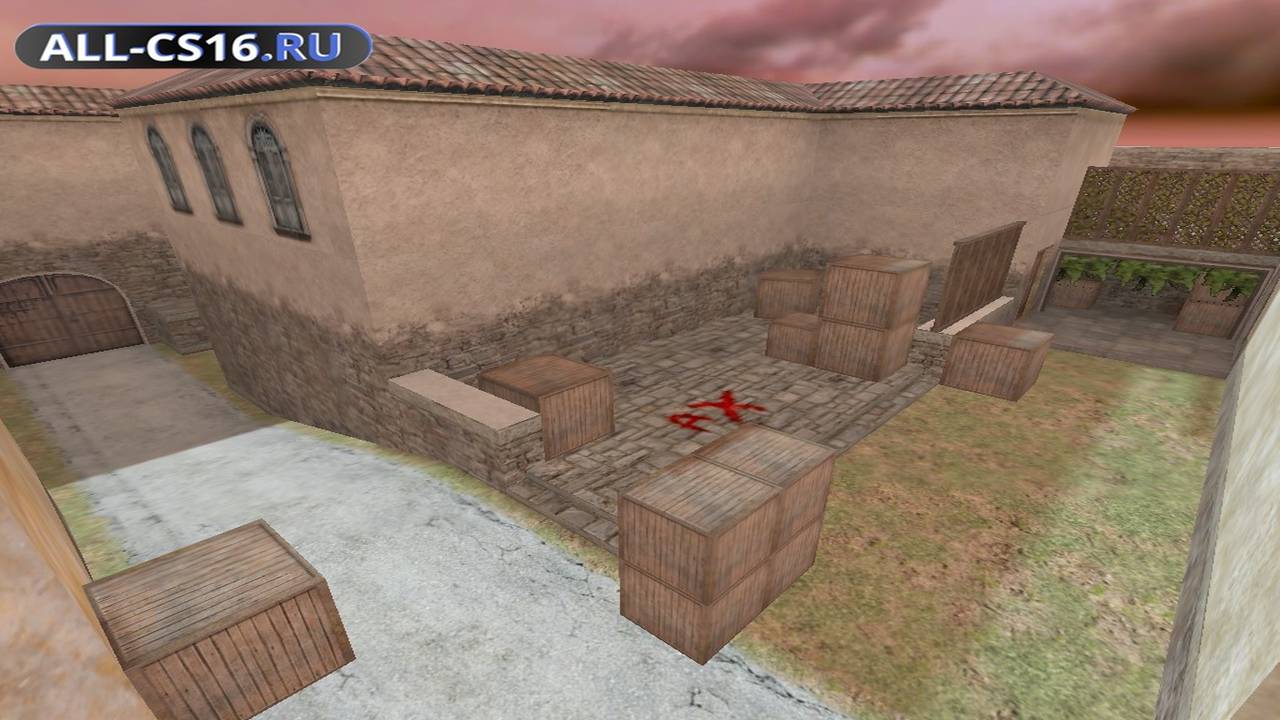 Карта «de_crete_b2» для CS 1.6 для CS 1.6
